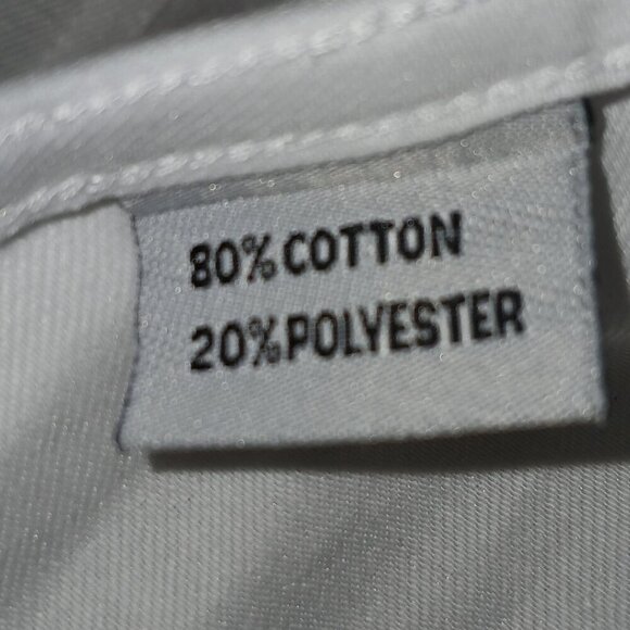 COOGI CLASSIC BUTTON UP LONG SLEEVE WHITE, DRESS SHIRT, MENS XL, - Picture 8 of 9